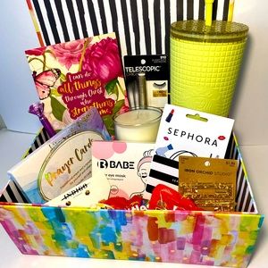 Christian Faith Based Beauty and Self Care Gift Box Basket | Christian Mother